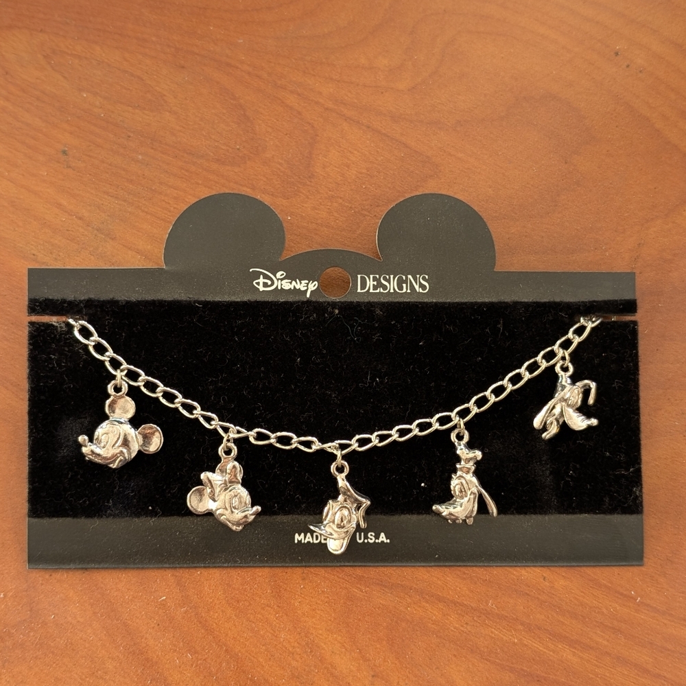 Disney Silver Charm Bracelet
